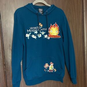 Studio Ghibli Howl's Moving Castle Calcifer Hoodie - BoxLunch Exclusive